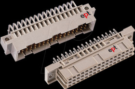 304-90064-01 Female multipoint connector 48-pin, straight 4 mm, A-B-C