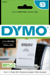2191636 DYMO receipt paper roll for LabelWriter 57 mm x 91 m