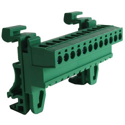 Camblock Plus CTBPD96HJ/12 5.08mm DIN Rail Mount Horizontal Male T/Block 12p