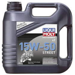 Liqui Moly 1689 MOTORBIKE 4T 15W-50 Engine Oil 4L High Performance