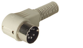 MAWI 30B wtyk kablowy, kątowy 3 stykowy układ styków wg DIN 41524, Hirschmann, 931597517, MAWI30B, WYPRZEDAŻ