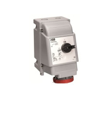 Gniazdo przemysłowe dużej mocy IP67, IP69 3P+N+E 32A Amphenol Industrial 415 V Gniazdo