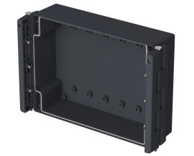 Bopla RD 2000 HSC (19004600) - tylna wysoka pokrywa z zawiasami po obu stronach obudowy CombiCard 1000-3000 (184,2 x 138 x 48 mm