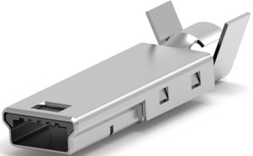 USB-Mini-B plug, 5 pole, USB 2.0, 1734205-1