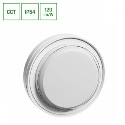 PASTILO 10W 3CCT 230V 120st IP54 IK10 180x47mm BIAŁY OKRĄGŁA