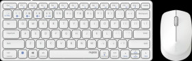 13556 Keyboard/mouse combination, Bluetooth/wireless, white, German la