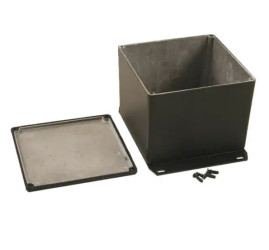 Obudowa Aluminium odlewane szerokość zew. 120 mm długość zew. 120 mm wys. zew. 96 mm Hammond IP65