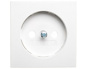 B.3/B.7 Płytka czołowa gniazda b/u śnieżnobiały 3967031909