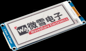 13339 Developer boards - Display E-Ink, 2,9", black/white/red