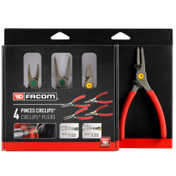 Zestaw szczypiec do pierścieni osadczych Zestaw szczypiec do pierścieni osadczych Facom