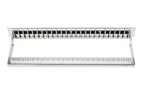Patch panel pusty 19 cali 48x1U keystone 1U czarny (RAL 9005) DN-91424