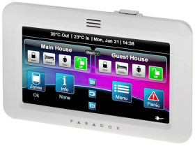 Klawiatura graficzna do centrali alarmowej TM-50/W PARADOX