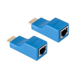 Przedłużacz HDMI LAN do 30m RJ45 Extender