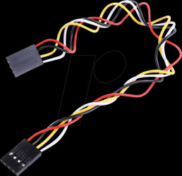 AC012 Developer Boards – Cable, 4-Pin, Dupon, 20 cm