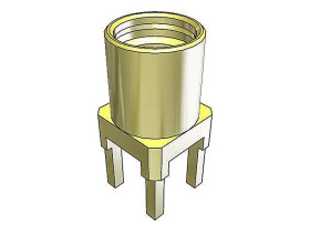 Złącze koncentryczne Montaż powierzchniowy Żeński 50Ω typ złącza Złącze MMCX 0 to 6GHz Lutowane typ kabla Koncentryczny