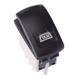 KR46CAKXXG22NXXXX43 Taxi Sign Light Latching Auto Rocker Switch DPDT IP68 APEM