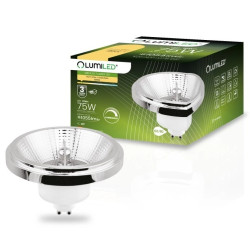 Żarówka LED GU10 ES111 10W = 75W 1055lm 3000K Ciepła 38 Srebrna LUMILED