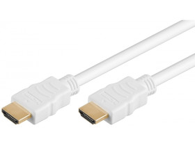 Kabel HDMI / HDMI 3m biały Goobay 2.0 4K@60Hz
