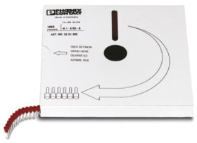 Końcówka tulejkowa izolowana 0.5mm² długość 8mm Biały średnica 1.1mm Izolowane Phoenix Contact