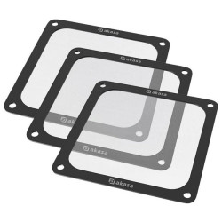 Akasa GRM12-M01-BKT3 Fan grille with filter 120x120 mm black plastic