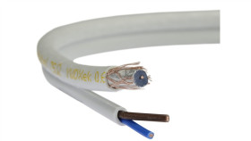 Przewód Koncentryczny Do Kamer Z Zasilaniem 2X0,5 75Ohm K-60 0,59/3,7/5,8...