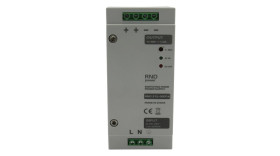 Zasilacz szyny DIN U wy 48V dc I wy 650mA U we 100 → 240V ac RND 240W impulsowy