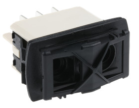Przełącznik kołyskowy (Wł.)-wył.-(wł.) Nie 5 A DPDT IP68 APEM