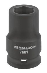 Matador Schraubwerkzeuge 76810340 zewnętrzny sześciokąt Nasadka do klucza udarowego 34 mm 1" (25 mm)