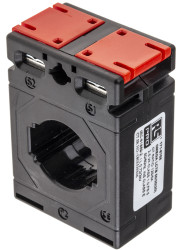 Przekładnik prądowy prąd wej 125A RS PRO prad wyj 5 A otwór 30 x 10mm do montażu w podstawie