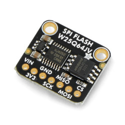SPI FLASH Breakout - moduł z pamięcią Flash W25Q64 - 64 Mb / 8 MB - Adafruit 5636
