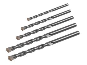 Zestaw wierteł do betonu 5 sztuk