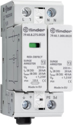 Surge arrester, 0.5 A, 230 VAC, 7P.42.8.275.1020