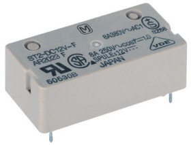 Przekaźnik mocy 5V dc SPST Panasonic 240mW, montaż PCB 105Ω