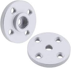 25T Aluminum Servo Disc For MG995/996 - Silver