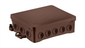 Puszka Naścienna 90X40x135mm Z Dławnicą Zintegrowaną Samozatrzaskowa...