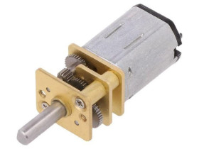 DF-FIT0094 Silnik: DC z przekładnią 6VDC 350mA Oś: nacięcie D 260obr./min