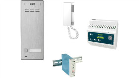 Domofon 1-Lokatorki Aco Z Bramką Acogo