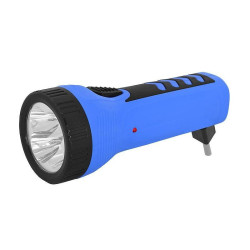 Latarka ręczna 4LED TS1166 Nieb. Ładowalna z 230V (z akum.)