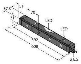 Czujnik umiejscowienia Turck 3032565 1 szt.