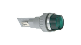 Lampka kontrolna 280V, biała LED RAFI