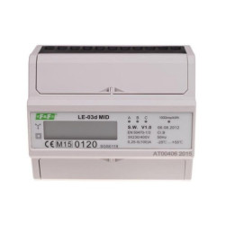 LE-03D Licznik energii elektrycznej, MID 100 A