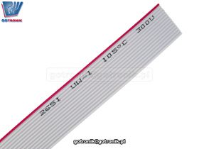 TaĹma IDC AWG28 14 ĹźyĹ szara 1 metr