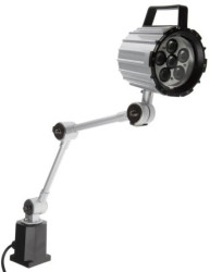 Lampa przemysłowa 12 W, zasięg 215mm Ramię przegubowe Typ C – wtyk europejski, RS PRO