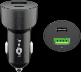 39908 USB-C(-PD) charger, 5 V, 3 A, QC, black