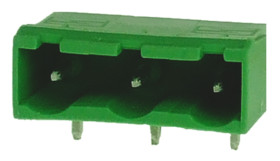 Klucz polaryzacyjny 3-pinowe raster: 7.62mm -rzędowe RS PRO Przewlekany Męski 15.0A 750.0 V.