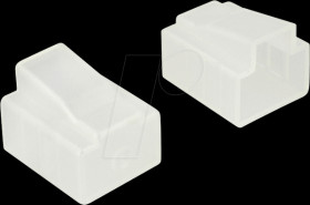 64016 Dust Cover for RJ45 plug 10 pieces transparent