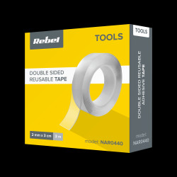 Taśma dwustronna montażowa 2x30mm 3m CB-75595