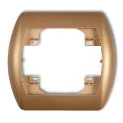 TREND Ramka pozioma pojedyncza złoty metalik 8RH-1