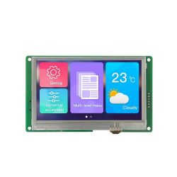 LCD 4.3" 480x270 rezystancyjny panel dotykowy DWIN HMI DMG48270C043_05WTR