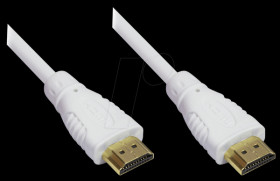 4514-010W HDMI A Plug > HDMI A Plug, 1m weiß